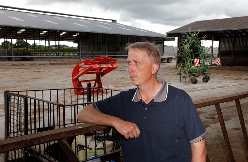 Bernard Ging: 'Before ... I would normally walk from my house to the yard but now, like I’m not cowardly, but I’m just more conscious of not walking up at night.' Photograph: Alan Betson/The Irish Times

