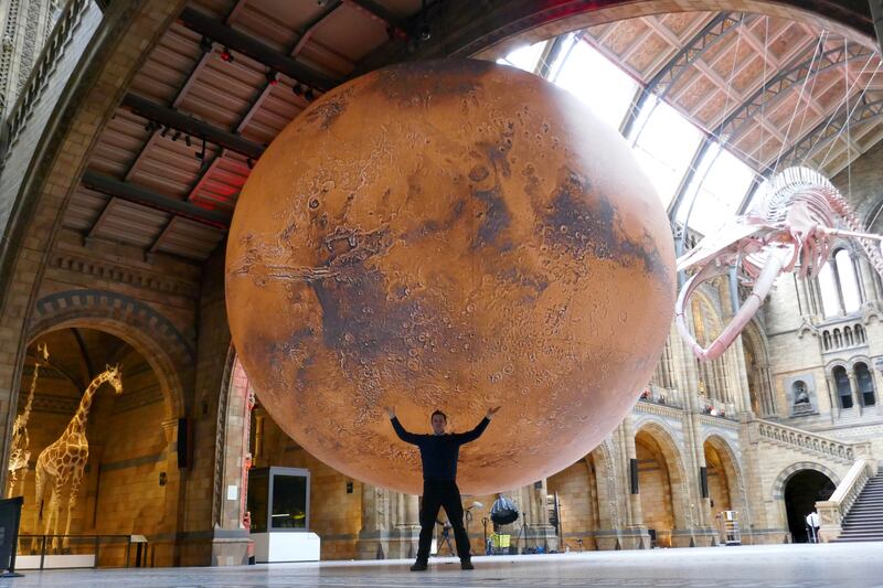 Luke Jerram and Mars: `People want to document a moment.' 