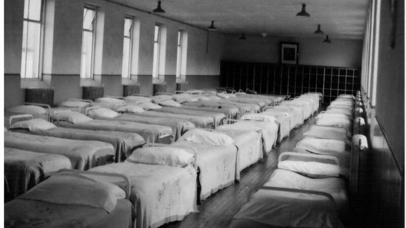 A dormitory at St Conleth’s Reformatory School, Daingean, Co Offaly
