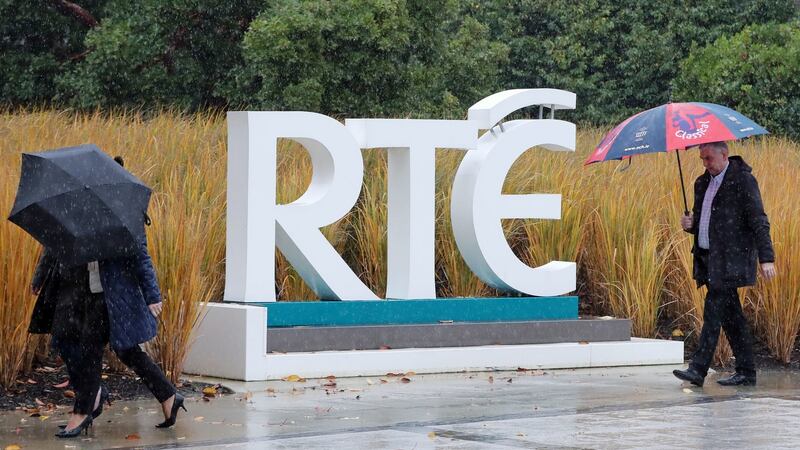 Entrance to RTÉ HQ  at Donnybrook in Dublin. Photograph: Niall Carson/PA