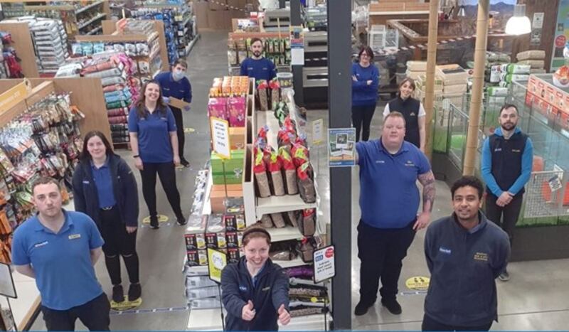 The Petworld Athlone team, looking after all Petworld online sales