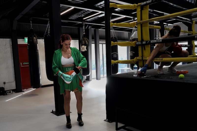 Rachel Lally has been doing 4am jogs before starting work as a teacher. Photograph: Hannah McCarthy