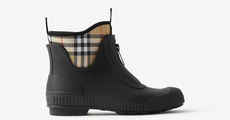 Rain boots, €495 from Burberry
