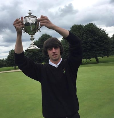 Andrew Browne: ‘I’m now a professional golfer, something I thought was going to pass me by when I got my bag. But I got there in the end – proof that you can do anything if you put your mind to it.’