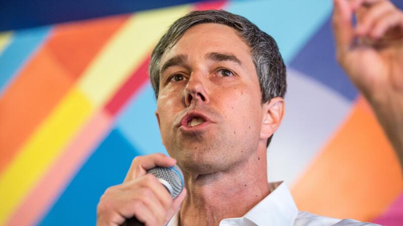 Beto O’Rourke: Faces a challenge as a wealthy white man who is more moderate on several key issues than many of his competitors. Photograph: Scott Eisen/Getty Images