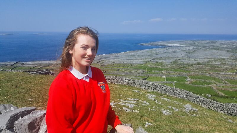 Zara Finn, a Leaving Cert student from Cork, has moved to Inis Meáin for the year. “It has made me put my priorities into perspective. Being a part of a community so tight has taught me to be part of a team,” she says