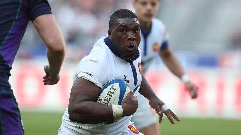Demba Bamba was a member of France’s 2018 Under-20 world champions. Photograph: Billy Stickland/Inpho