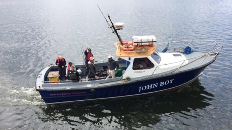 The Irish Times group setting out for fishing trip from Cobh harbour