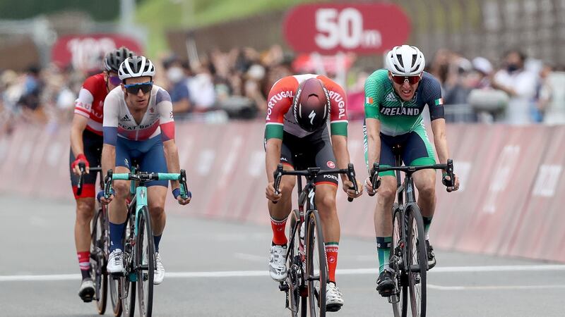 Ireland’s Dan Martin finishes in 16th. Photo: Bryan Keane/Inpho