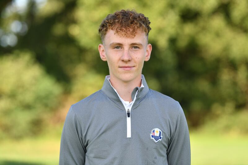 Sean Keeling: produced three eagles during his stunning singles victory.   'I learned that I can perform on a big stage. I think it will give me a lot of confidence knowing I can play in front of all these people in front of the stands and perform well.' Photograph: Valerio Pennicino/Getty Images