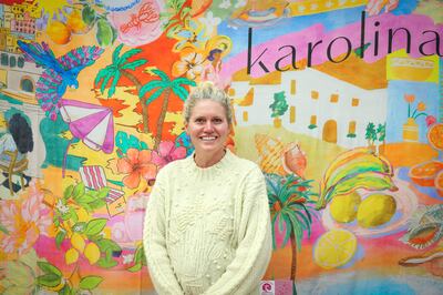 Bronwyn Ferguson from Australia moved to Inishbofin, Co Galway.  Photograph: Emilija Jefremova