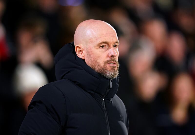 Manchester United manager Erik ten Hag ahead of the Emirates FA Cup fifth round match at the City Ground, Nottingham. Picture date: Wednesday February 28, 2024. PA Photo. See PA story SOCCER Forest. Photo credit should read: Mike Egerton/PA Wire.

RESTRICTIONS: EDITORIAL USE ONLY No use with unauthorised audio, video, data, fixture lists, club/league logos or "live" services. Online in-match use limited to 120 images, no video emulation. No use in betting, games or single club/league/player publications.