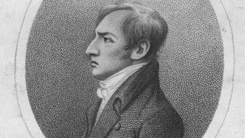 Robert Emmet was publicly hanged outside St Catherine’s Church in Thomas Street on September 20th, 1803.