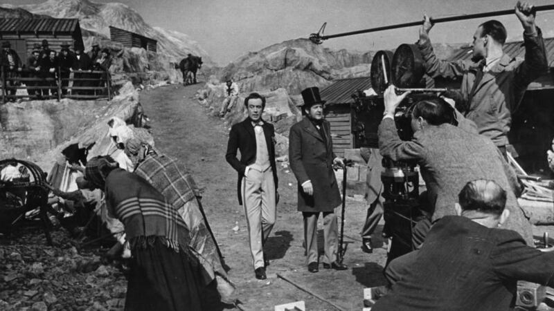 Hungry Hill: filming the screen version of Daphne Du Maurier’s novel, in July 1946. Photograph: Raymond Kleboe/Picture Post/Hulton/Getty