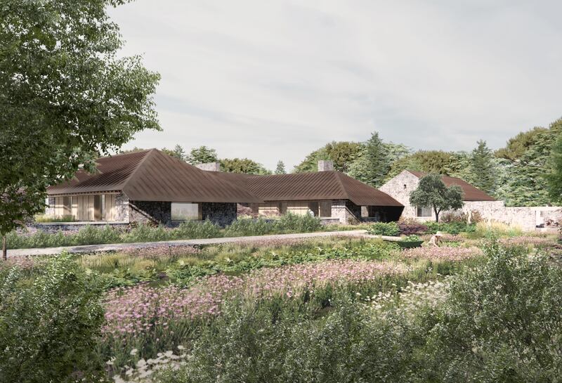 Computer generated image of the proposed Ómós restaurant at Millbrook House in Abbeyleix, Co Laois