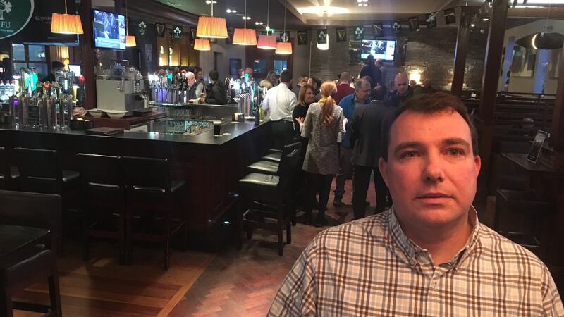 James Collins: “The face of Fianna Fáil is changing, as society is changing.” Photograph Harry McGee