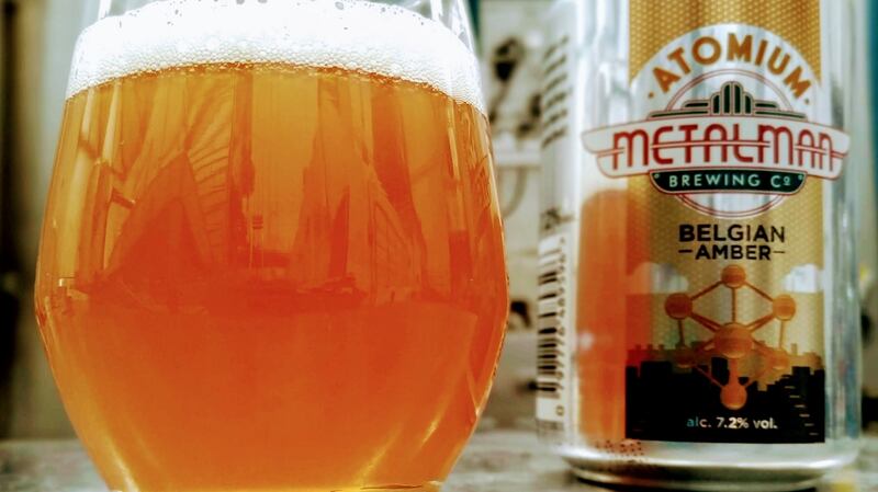Metalman Atomium Belgian amber beer