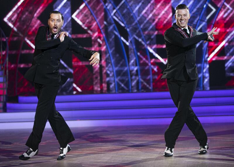Brian Dowling with and Kai Widdrington