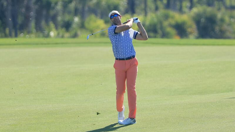 Cameron Tringale  plays a shot on the 12th hole during the first round of the US PGA Championship at Kiawah Island. Photograph: Sam Greenwood/Getty Images