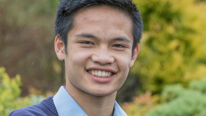 EJ Gibbons from Clonmany, a Leaving Cert student at Carndonagh Community School. Photograph: North West Newspix