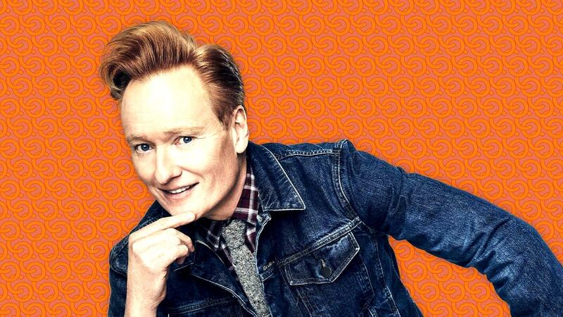 Conan O’Brien talks to celebrities who aren’t pedalling products