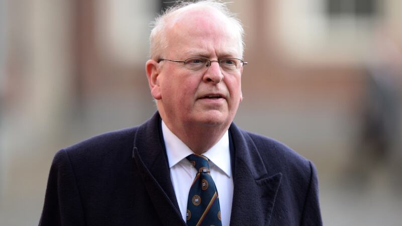 Michael McDowell SC, at the Charleton tribunal in Dublin Castle. Photograph: Dara Mac Dónaill