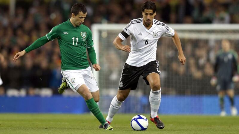 Keith Fahey will not feature for Birmingham City again this season because of a hip injury. Photograph: Donall Farmer/Inpho