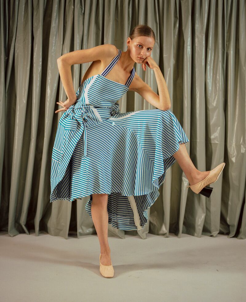 Signature stripes from Richard Malone at Create 2016