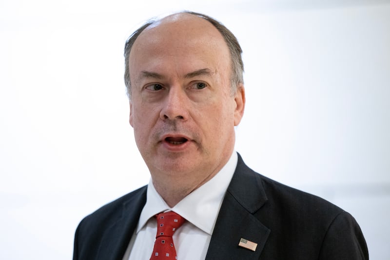 Jeffrey Clark, a little known Department of Justice official until late 2020, whom Donald Trump considered appointing acting attorney general. Photograph: Michael Reynolds/EPA-EFE