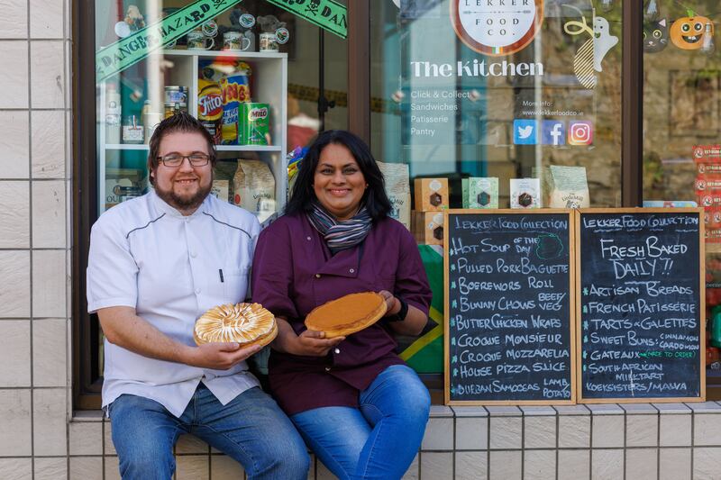 Julien Toudic, a French pastry chef, co-runs Lekker Food Collection in Thomastown, Co Kilkenny, with his partner Ashika Kuar, a chef from South Africa. Photograph: Dylan Vaughan.

