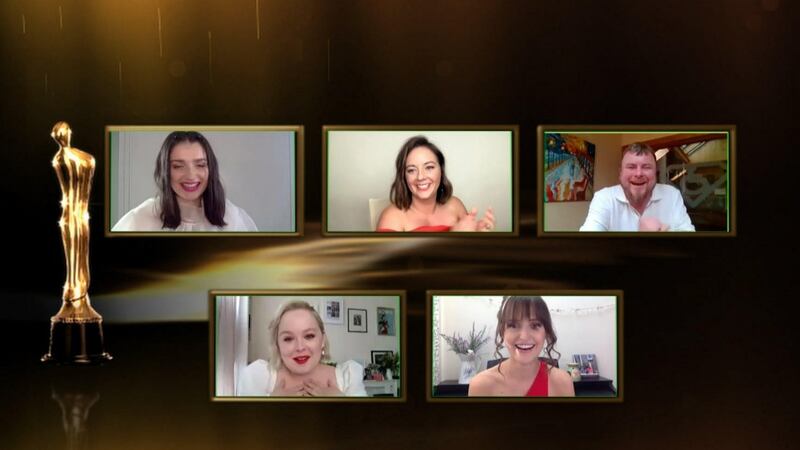 Actors join the ceremony virtually from across the globe