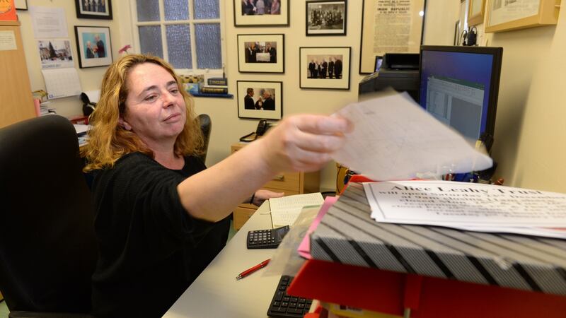 Jeanette O’Brien, administrator at the Alice Leahy Trust. Photograph: Dara Mac Dónaill
