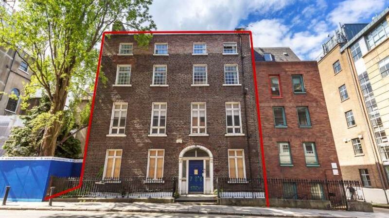 No 1 Holles Street (Lot 2),  is guiding a price of €800,000.This property was the subject of a  planning permission in May 2017 for refurbishment