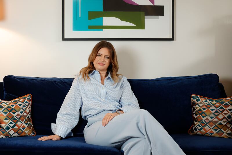 Bernie Collins: 'Imagine the kudos for a company that sponsors the next female F1 driver? That would be a really big thing.' Photograph: Alan Betson at The Dylan Hotel, Dublin