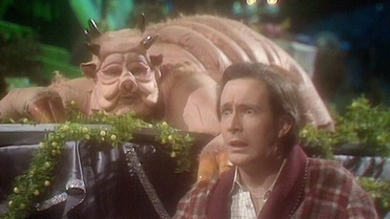 “The Hitchhiker’s Guide to the Galaxy”:  It’s all summed up in its most famous joke: the randomness of the answer to the Ultimate Question of Life, the Universe and Everything. It’s 42.