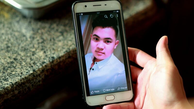 Hoang Van Tiep (18) was among the dead. Photograph: AP/Hau Dinh