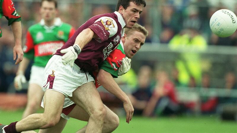 Pádraic Joyce in action for Galwa