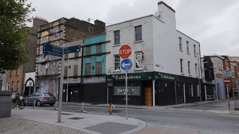 The iconic Cobblestone pub in Smithfield, described as 'the heart of traditional Irish music in Dublin'. 