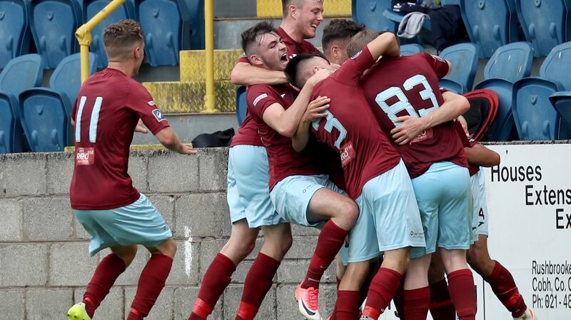 Cobh denied Dundalk of a crack at the League Cup final which could have completed a treble. Photo: Oisin Keniry/Inpho
