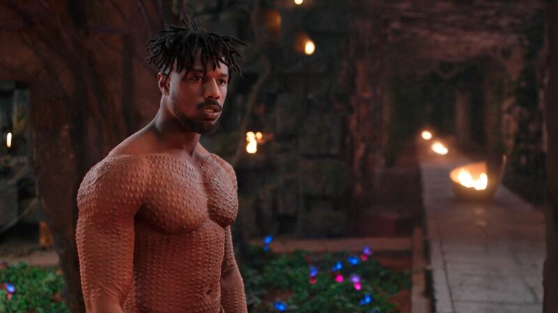 ‘Black Panther’ is  a major contender for the 91st Oscars. Photograph: Marvel Studios-Disney via AP