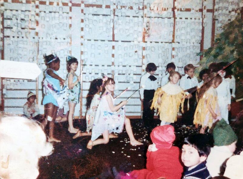 Katriona O’Sullivan as a child in England.