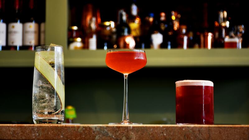 Alcohol-free drinks at the Virgin Mary bar on Capel Street in Dublin