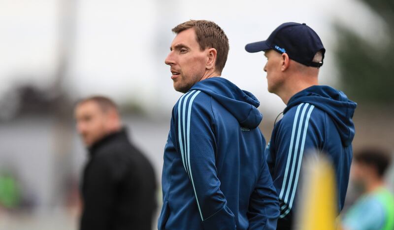 Damien Fennelly at the 2023 Leinster minor semi-final against Offaly in Tullamore. Photograph: Evan Treacy/Inpho