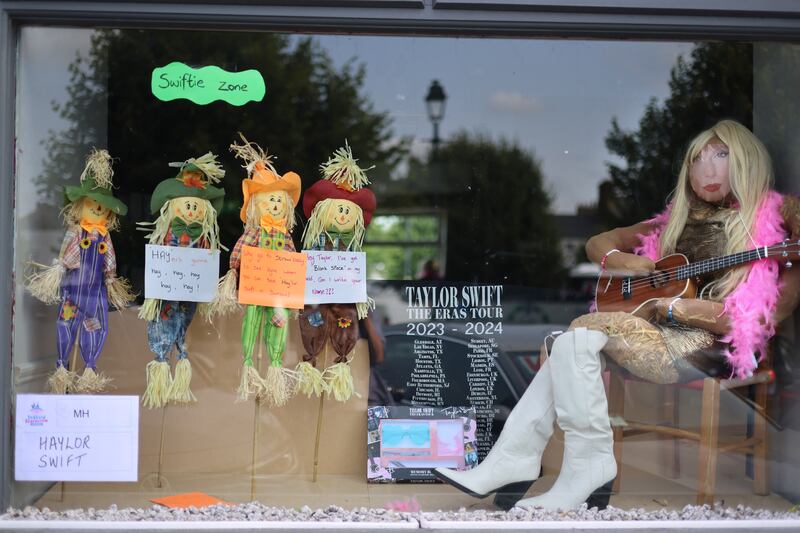 The Scarecrow Festival, in Durrow, Co Laois. Photograph: Dara Mac Dónaill