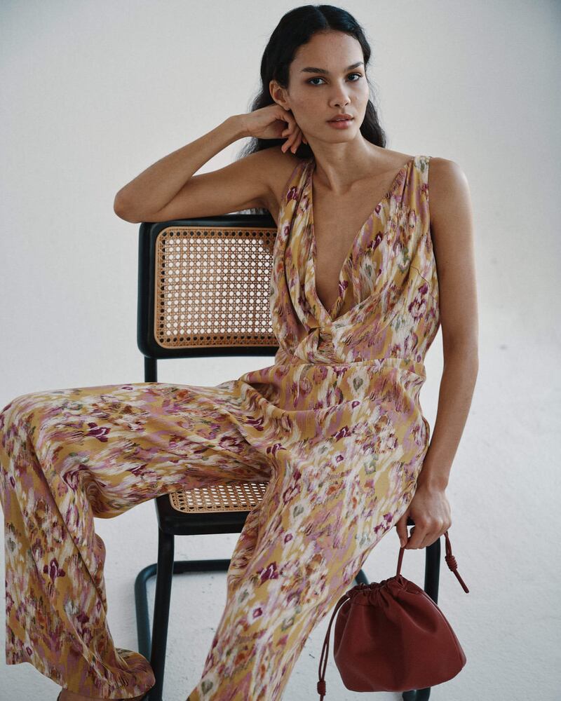 Cortefiel Printed Jumpsuit from Shaws and online, €79.99