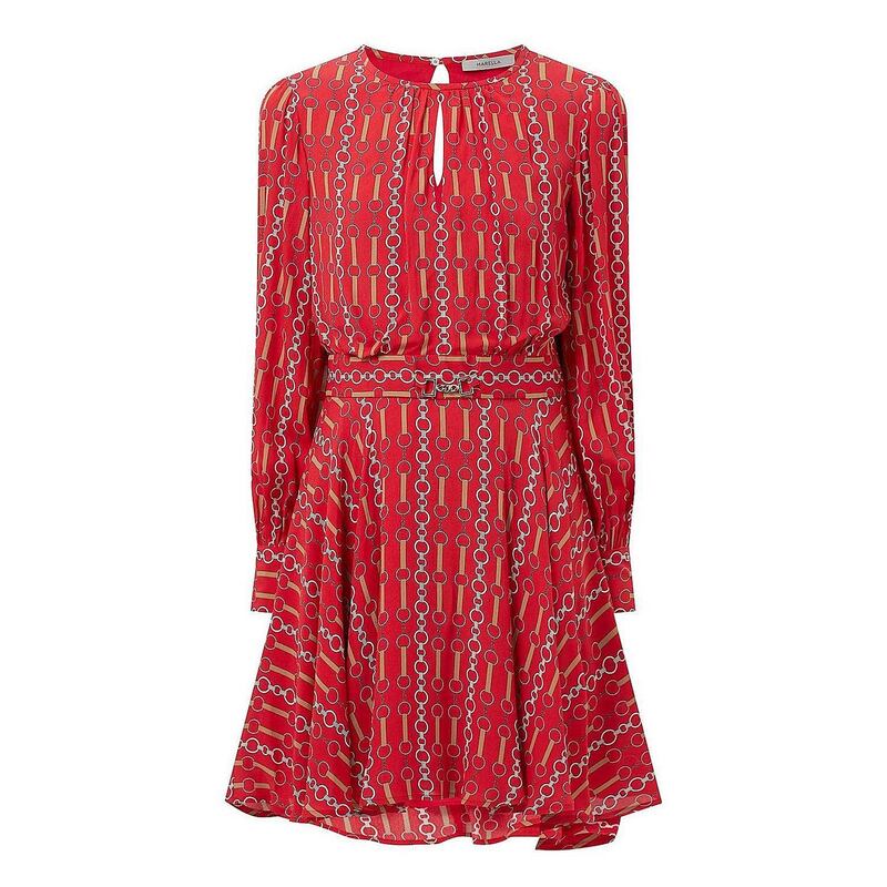 Chain printed mini dress from Marella Odeon, €270, at Arnotts