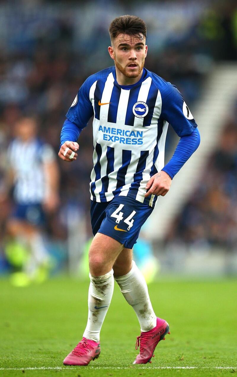 Aaron Connolly of Brighton and Hove Albion. Photograph: Charlie Crowhurst/Getty