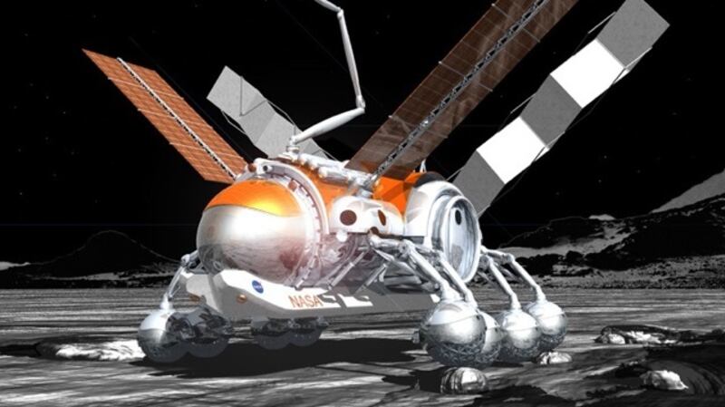 Scorpion rover designed to explore the surface of the Moon