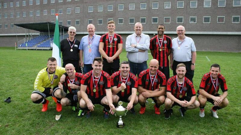 The Euro Football Norgerhaven is a seven-a-side tournament that took place at an open prison in the Dutch village of Veenhuizen. Photograph: Bohemian Foundation