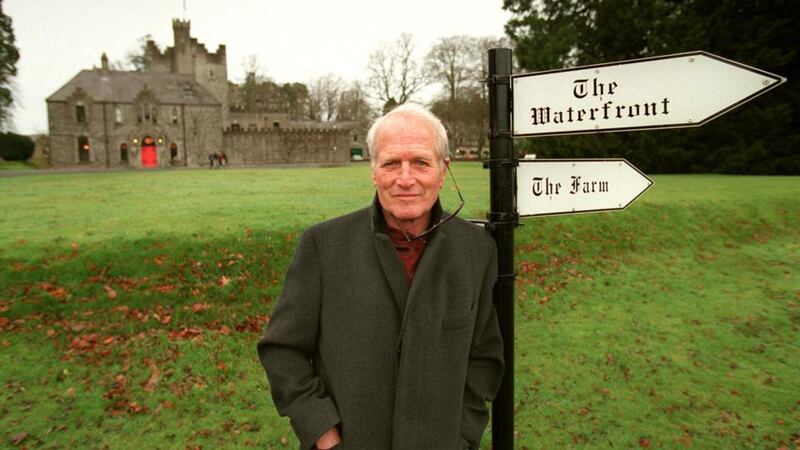 Long-time Barretstown supporter the late Paul Newman at the Barretstown Gang Camp at Barretstown Castle, which he descibed to his family as 'a paradise for kids'. File photograph: Frank Miller/The Irish Times